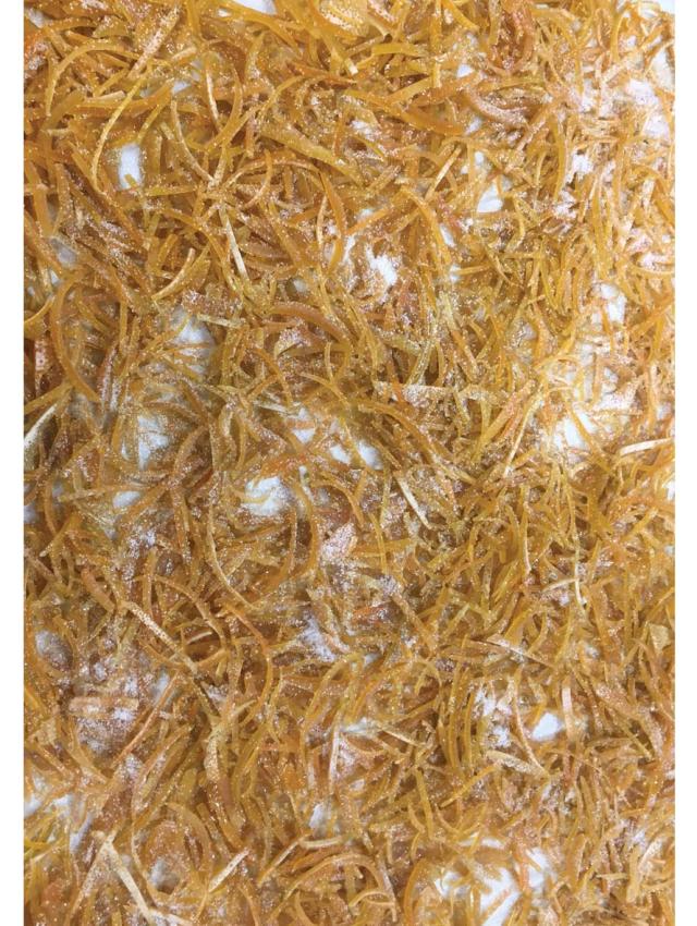 candied lemon peel