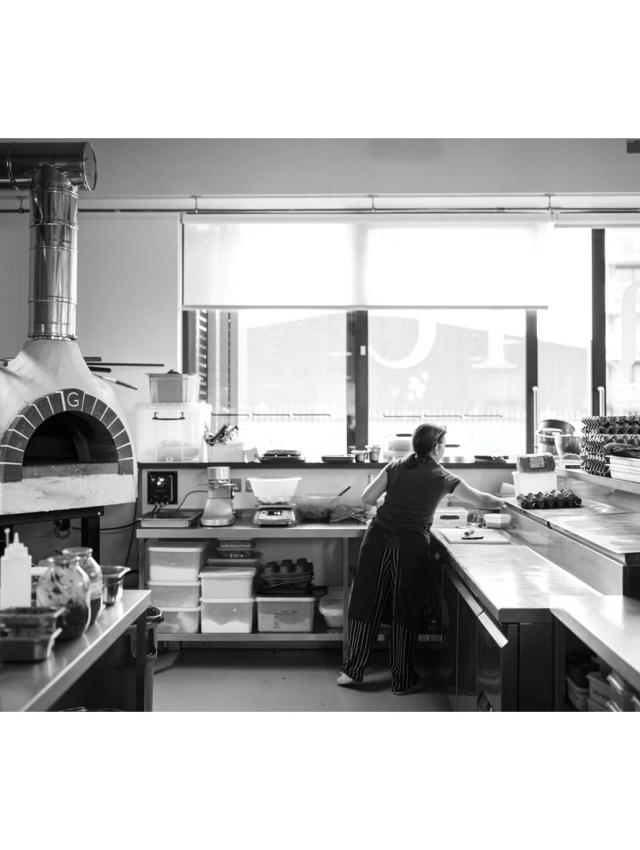 Fifi working in Poplar