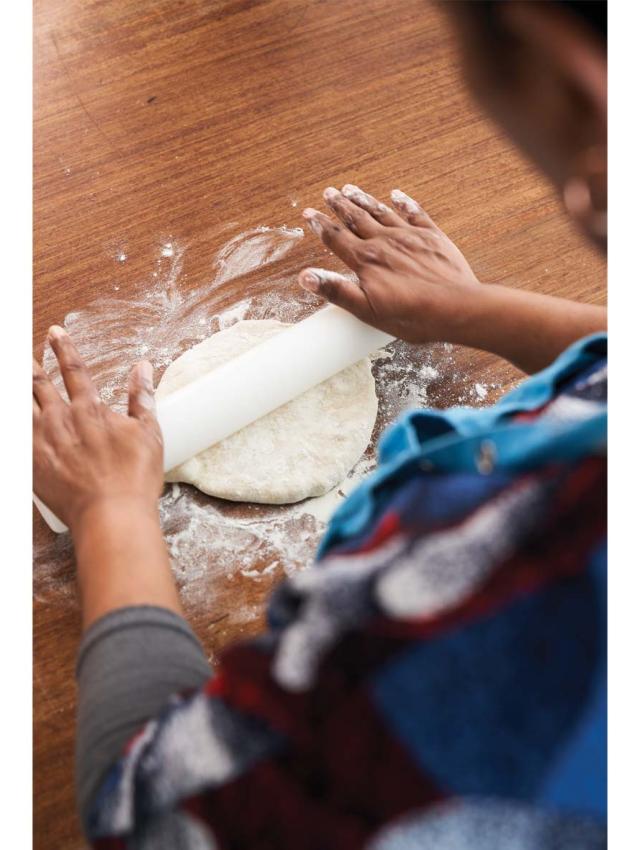 Merrey rolling flatbread